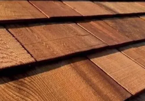 Cedar roof