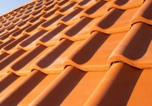 Clay roof