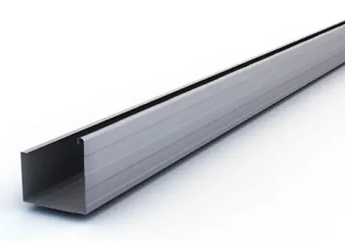 Steel gutter