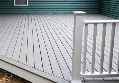 vinyl deck
