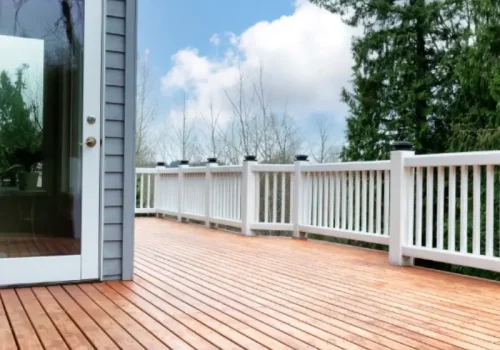 wood deck